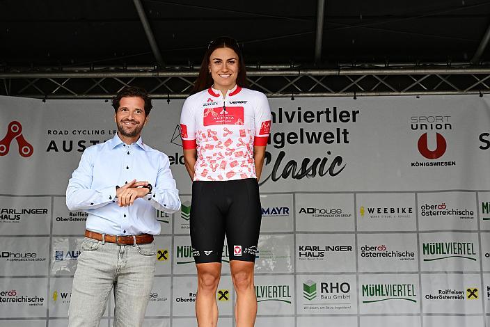 Führende und Gesamtsiegerin der RCLA Damen Elite, U23, Tabea Huys (AUT, Tirol Woman Cycling), Road Cycling League Austria, Königswiesen