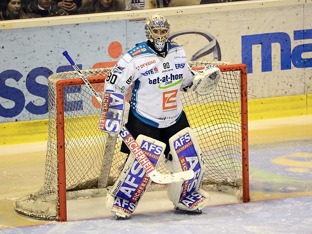 David LeNeveu, Tormann  (Liwest Black Wings Linz) und (EC KAC), EC KAC vs EHC Liwest Black Wings Linz, Spiel 6, Play-Offs, Semifinale 
