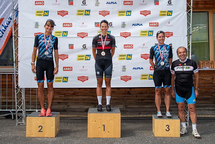 LM OÖ, 2. Platz Barbara Mayer (AUT, RC ARBÖ SK Voest), Landesmeisterin, Sabina Stadler (AUT, Mühl4tler Bike Team), 3. Platz Sophie Schober (AUT, RC ARBÖ SK Voest), Hochkar, NÖ, Österreichsen Meisterschaft Berg, ÖRV RadLiga, Radsport, Radliga, ÖRV, Damen Elite, 