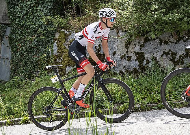 Nikolas Riegler (AUT) 3. Etappe Bad Wimsbach - Gmundner Berg, OberÃ¶sterreich Junioren Rundfahrt
