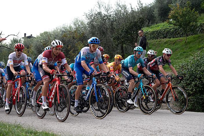 das Peleton in der Auffahrt zur Bergwertung La Rosina, Marostica, Veneto Classic, Treviso - Bassano del Grappa, Veneto, ITA 190km