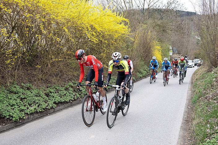 Lukas Meiler, GER (Team Vorarlberg) Herren Elite, U23, Radliga, 62. Radsaison-Eröffnungsrennen Leonding, Oberösterreich 