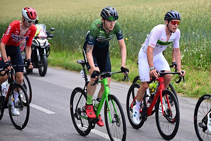 Jonas Rapp (GER, Hrinkow Advarics), Lukas Pöstlberger (AUT) ÖM Staatsmeisterschaft, Strassenrennen, Königswiesen OÖ