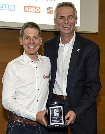 Hermann Pernsteiner (AUT, Bahrain Merida Pro Cycling Team), JÃ¼rgen Brettschneider (PrÃ¤sident LRV NiederÃ¶sterreich) LRV NiederÃ¶sterreich