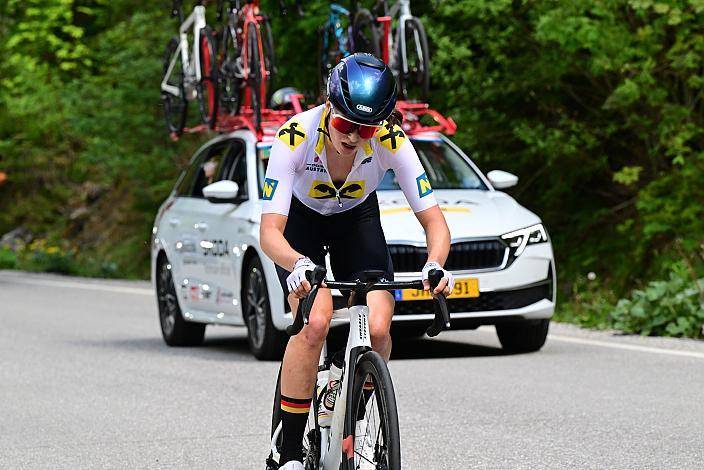 Beste Juniorin Leni Burger (GER, Deutschland). Ybbsitz - Hochkar, Sportland NÖ women tour