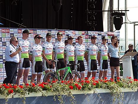 Das Team Vorarlberg am Start in Tulln.