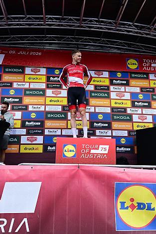Etappensieger Gregor Mühlberger (AUT, Austria), 2. Etappe von Bad Kleinkircheim auf den Großglockner, 188km, Tour of Austria