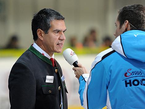 Trainer KAC und AUT Nationalteam Manny Viveiros