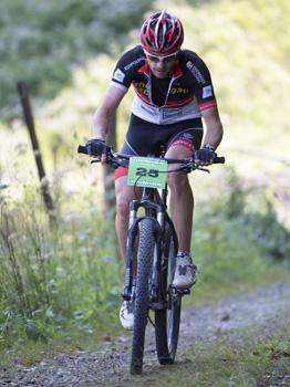 Sieger auf der Extreme Strecke Andreas Huber, GER, Team Chiemgau EDV