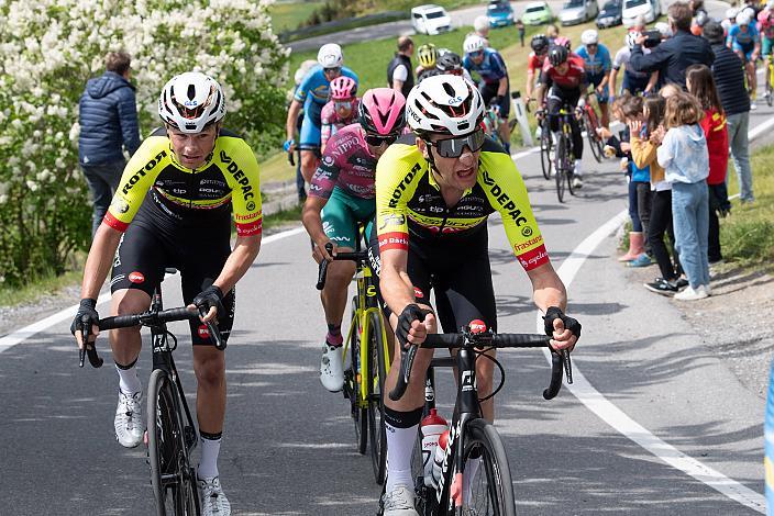 Lukas Rüegg (SUI, Team Vorarlberg Santic), Matthias Reutimann (SUI, Team Vorarlberg), Herren Elite, U23, Radliga, GP Vorarlberg, Nenzing