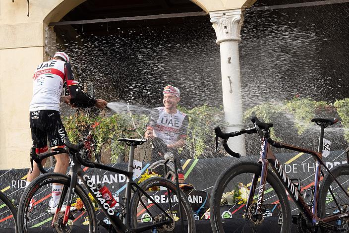 v.l. David Formolo (ITA, UAE Team Emirates), Marc Hischi (SUI, UAE Team Emirates) 2. Veneto Classic, Treviso - Bassana del Grappa, Veneto, ITA 190km