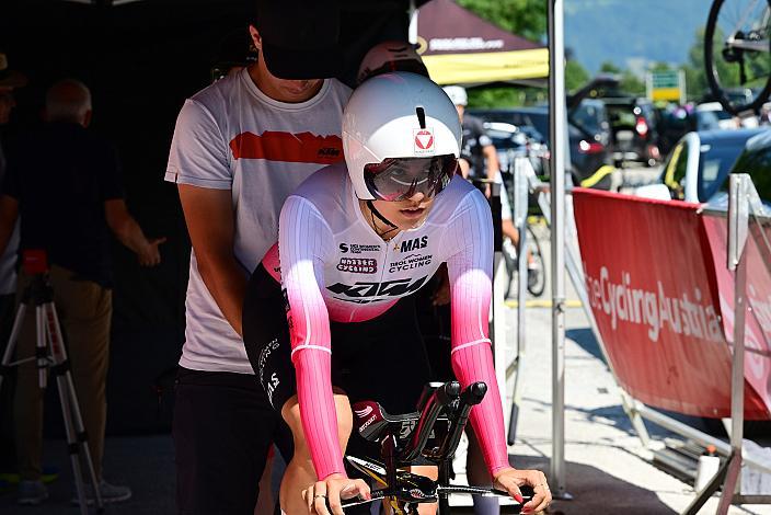Siegerin U23 Tabea Huys (AUT, Tirol Woman Cycling) Österreich Staatsmeisterschaft, Einzel - Zeitfahren, ÖSTM EZF Weißenbachtal - OÖ