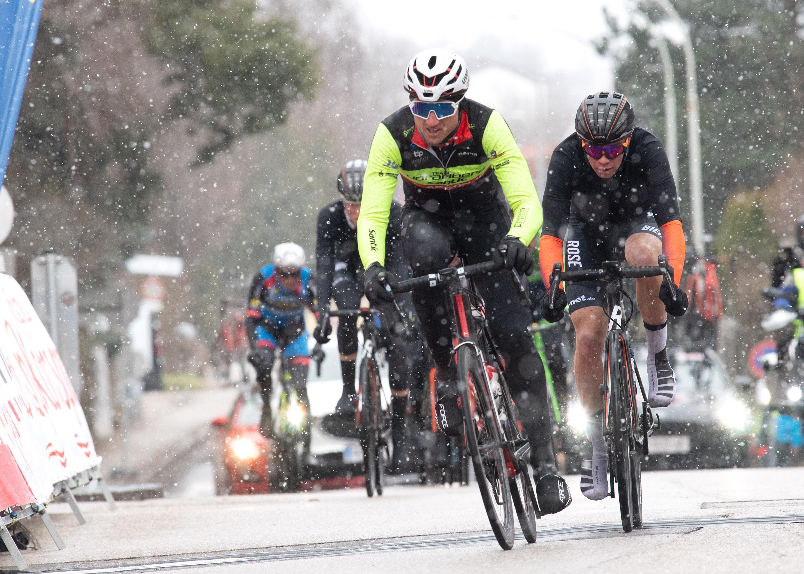 Maximilian Kuen (AUT, Team Vorarlberg) Herren Elite, U23, Radliga, 60. Radsaison-Eröffnungsrennen Leonding, Oberösterreich 