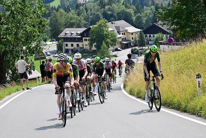 Colin Chris Stüssi (SUI, Team Vorarlberg), Philipp Hofbauer (AUT, Team Vorarlberg) Führender RCLA Herren Elite, U23, Road Cycling League Austria, Gaisbergrennen Salzburg
