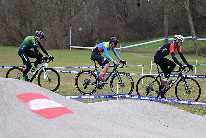 Jakob Reiter (AUT, Hrinkow Advarics), Philipp Heigl (AUT, Team Bikestore), Christoph Holzer (AUT, TSV Bike Total Hartberg), Rad Cyclo Cross, ÖSTM/ÖM Querfeldein, Ciclo Cross, Cycling Austria, Maria Enzersdorf, NÖ