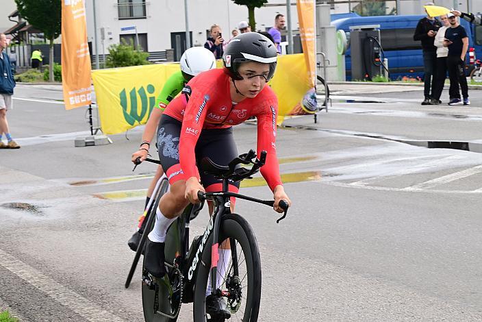  Bester Österreicherin Elisa Winter (AUT, Wheel Divas Cycling Team), Zeitfahren Herzogenburg,  3. Etappe Sportland NOE WOMEN Tour