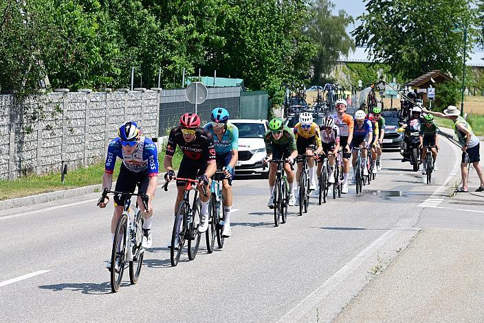 Sebastian Putz (AUT, Red Bull - Bora, Hans Grohe Rookies), Marco Haller (AUT, Tudor Pro Cycling Team), Michele Scarponi (ITA, Astana Pro Team), David Paumann (AUT, Hrinkow Advarics), Philipp Hofbauer (AUT, Team Vorarlberg), Peloton Herrenrennen, Österreich Staatsmeisterschaft, Strasse, ÖSTM Schwanenstadt - OÖ