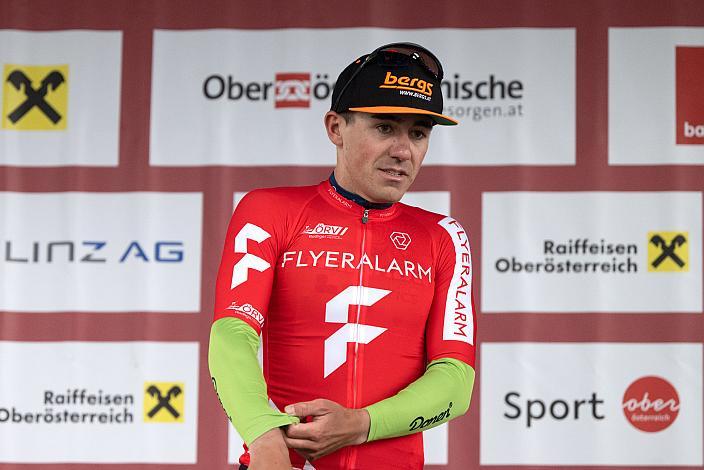 Sieger Riccardo Verza (ITA, Hrinkow Advarics) Herren Elite, U23, Radliga, 62. Radsaison-Eröffnungsrennen Leonding, Oberösterreich