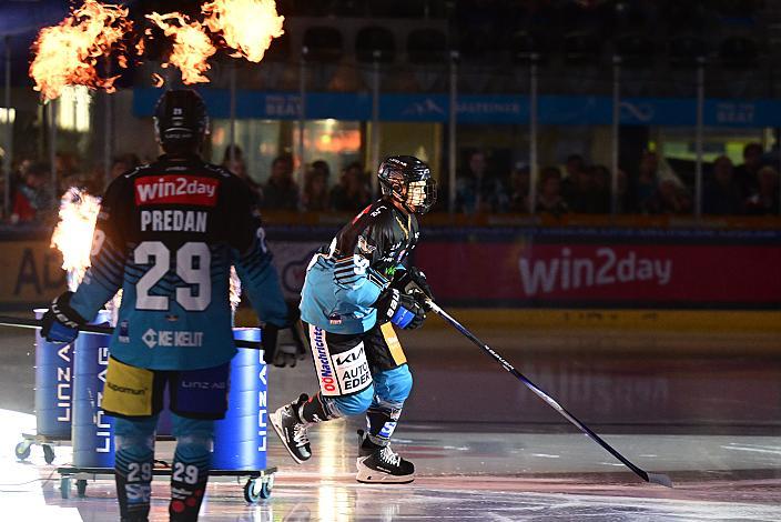 Jonathan Oschgan (Steinbach Black Wings) 1. Runde ICE, Steinbach Black Wings Linz vs Pioneers Vorarlberg , Linz AG Eisarena 