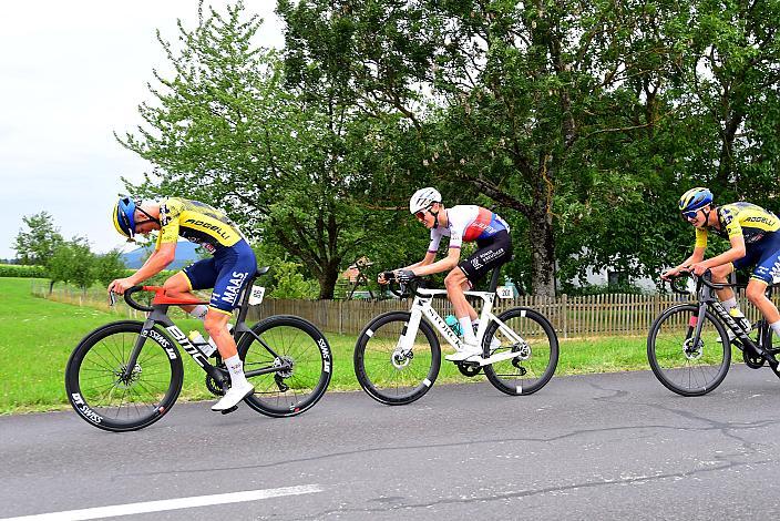 Connor Wright (AUS, Willebrord Wil Vooruit), Marek Stiblik (CZE, Roman Kreuziger Cycling Academy), 3. Etappe,  51. Int. Oberösterreich Junioren Rundfahrt, Bad Wimsbach - Strass im Attergau