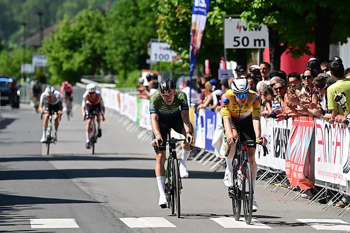 Loic Bettendorff (LUX, Hrinkow Advarics), Emanuel Zangerle (AUT, Team Vorarlberg) Herren Elite, U23, Road Cyling League Austria, Radliga, GP Vorarlberg, Nenzing