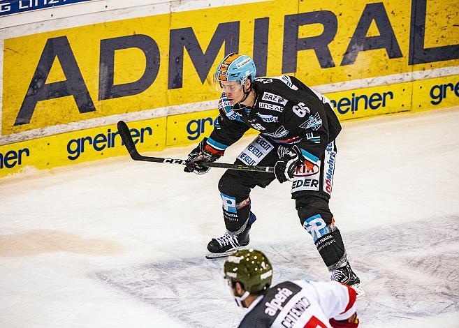 Im Bild: Stefan Gaffal (EHC Liwest Black Wings Linz). Eishockey,  EHC Liwest Black Wings Linz vs HCB SÃ¼dtirol Alperia 