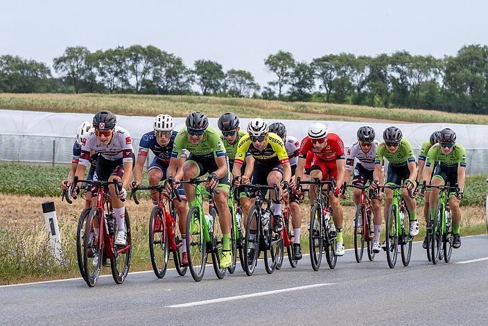 Die Ausreisser des Tages, mit Martin Meiler (GER, Team Vorarlberg) Radsport, Herren Radliga, 60. Burgenland Rundfahrt