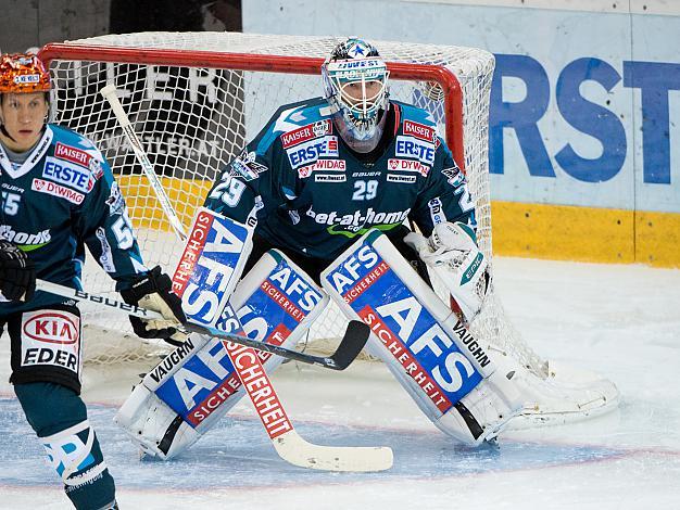 Michael Ouzas, Linz, EHC Liwest Black Wings Linz vs EC Red Bull Salzburg