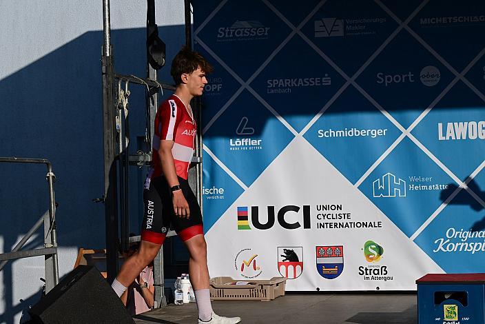 Niklas Wiesmayr (AUT, Österreich), 2. Etappe,  51. Int. Oberösterreich Junioren Rundfahrt, Eberstalzell - Eberstalzell