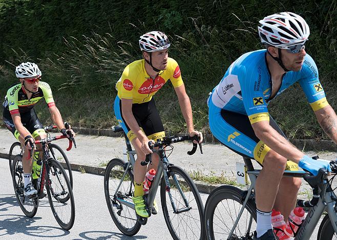 Stephan Rabitsch (AUT, Team Felbermayr Simplon Wels) im gelben Trikot 4. Etappe Traun - Ternberg