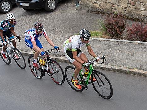 Nicolas Baldo, FRA, Team Vorarlberg und Jasper Hamelink, NED, Cycling Team Jo Piels, OOE Rundfahrt, 2. Etappe Linz - Aigen/Schlaegel