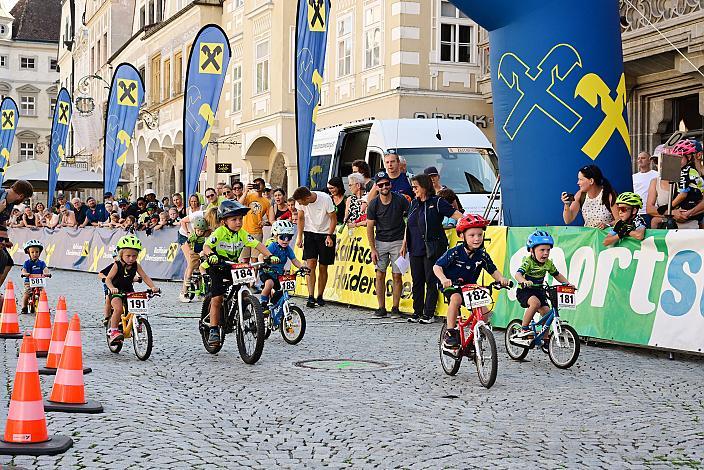 27. Int. ASVÖ - HRINKOW City Kriterium Steyr, MTB-Nachwuchs vom Laufrad bis U17, ÖRV, Radsport, Mountainbike, ELITE Rennrad