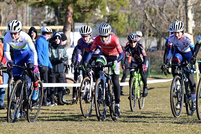 Damen Cupsiegerin Silke Mair (AUT, URC Ried 2 Rad Ginzinger) Rad Cyclo Cross, ÖSTM/ÖM Querfeldein, Ciclo Cross, Cycling Austria, Maria Enzersdorf, NÖ