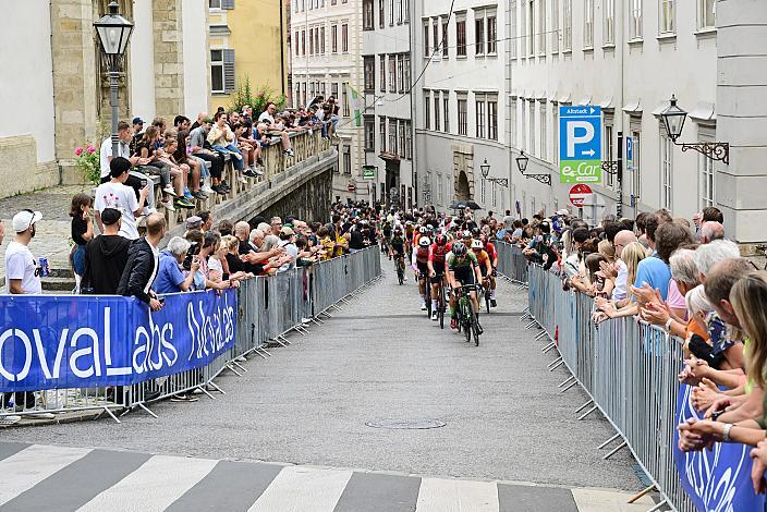 Dominik Hödlmoser (AUT, Hrinkow Advarics), Führender Road Cycling League Riccardo Zoidl (AUT, Hrinkow Advarics), Herren Elite, U23, Road Cycling League Austria, Altstadt Kriterium Graz