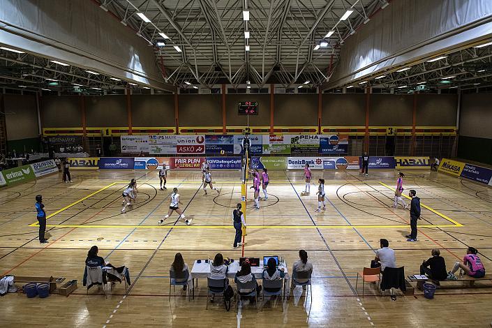 SG Prinz Brunnenbau Volleys vs Saugella Team Monza, Volleyball, CEV Challenge Cup 