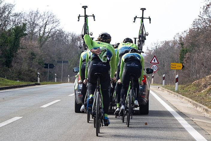 Trainingscamp Porec, Kroatien, Team Hrinkow Advarics Cycleang, UCI Continental Team, 