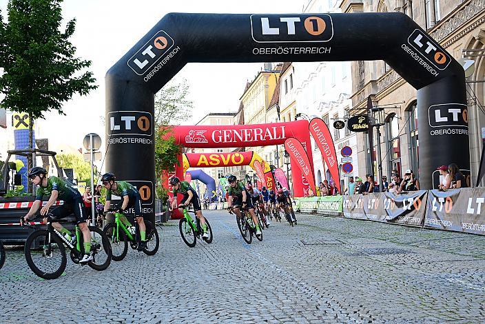 25. Int. ASVÖ - HRINKOW City Kriterium Steyr, MTB-Nachwuchs vom Laufrad bis U17, ÖRV, Radsport, Mountainbike, ELITE Rennrad