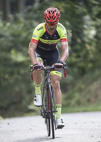 Davide Orrico (ITA, Team Vorarlberg Santic)  3. Etappe, Einzelzeitfahren, , Krumau - Klet, Cesky Krumlov -Klet, Tour of South Bohemia, Okolo jiznich Cech,