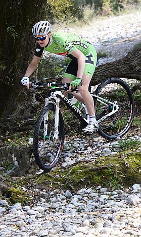 Dominik Hrinkow auf dem Hrinkow Carbon Virgin 29er Mountainbike