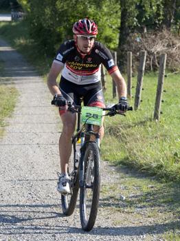 Sieger auf der Extreme Strecke Andreas Huber, GER, Team Chiemgau EDV