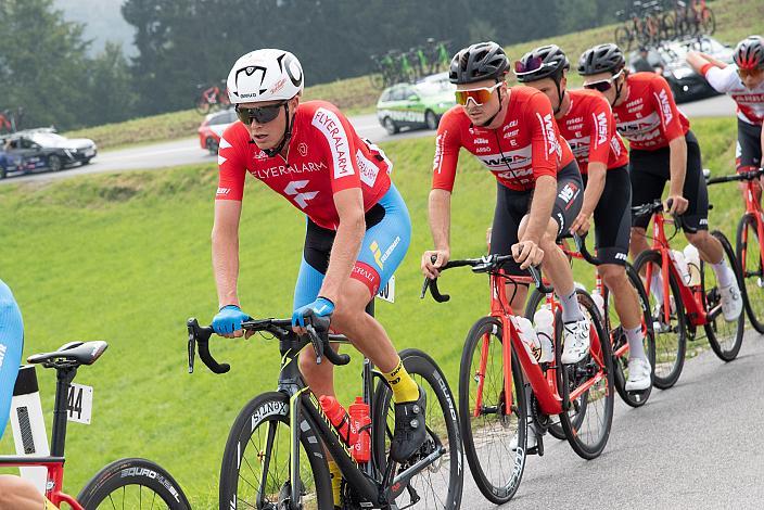 Radliga Gesamsieger Moran Vermeulen (AUT, Team Felbermayr Simplon Wels) im Flyeralarm Trikot, Mühlviertler Hügelwelt Classic, Strassenrennen Königswiesen, Radsport