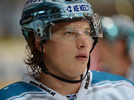 Brian Lebler, EHC Liwest Black Wings Linz vs EC KAC