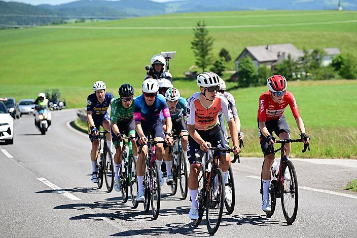 Die Ausreisser mit Benjamin Eckerstorfer (AUT, Tirol KTM Cycling Team), Thomas Tichler (AUT, WSA KTM Graz pb Leomo), 3. Etappe Bad Schallerbach - Aigen - Schlägl, 15. Int. Raiffeisen OÖ-Radrundfahrt UCI Kat. 2.2