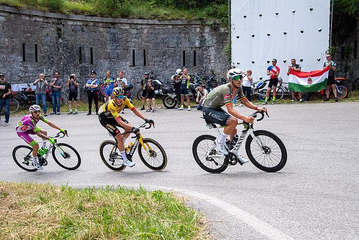 Attackers, Davide Gabburo (ITA, Bardiani CSF Faizane), Eduardo Affini (ITA, Team Jumbo-Visma), Dries de Bondt (BEL, Alpecin-Fenix), Peleton Stage 18, Borgo Val Sugana - Treviso, 105. Giro d Italia, UCI Worl Tour