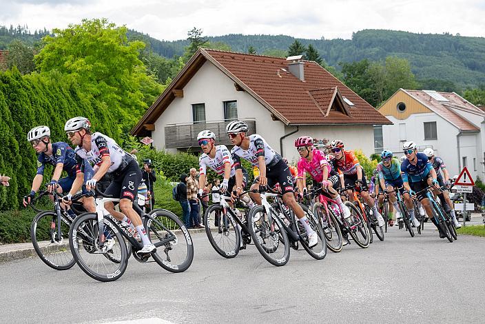 Felix Grossschartner (AUT, UAE Team Emirates - XRG), Isaac Del Toro (MEX, UAE Team Emirates - XRG), Rafal Majka (POL, UAE Team Emirates - XRG), 1. Etappe Steyr -  Steyr, Tour of Austria, Steyr Austria