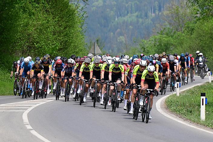 Team Vorarlberg an der Spitze des Pelotons, Herren Elite, U23, Road Cyling League Austria, Radliga, GP Vorarlberg, Nenzing