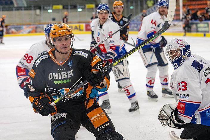 Emilio Romig (Steinbach Black Wings Linz) Steinbach Black Wings Linz vs HC Tiwag Innsbruck - Die Haie, bet-at-home ICE Hockey League