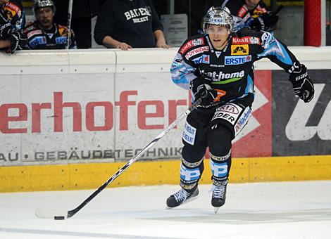 Martin Grabher Meier Liwest Black Wings Linz vs HDD TILIA Olimpija Ljubljana