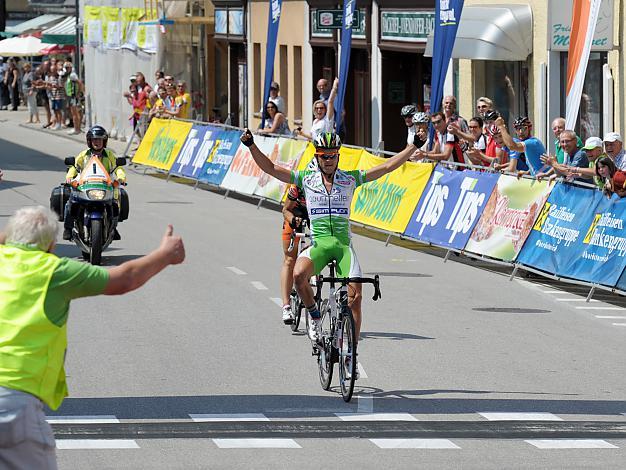 Riccardo Zoidl, RC Arboe Wels Gourmetfein, gewinnt in St. Georgen im Attergau, 3. Etappe, Altmuenster - St. Georgen im Attergau