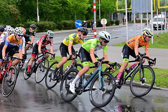 Führender Kids Trophy Marc Hierschläger (AUT) 30.05.2024 Rad 1b Etappe Sportland NOE WOMENS  KIDS Tour